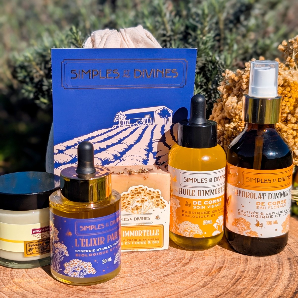 Coffret Immortelle luxe 5 produits