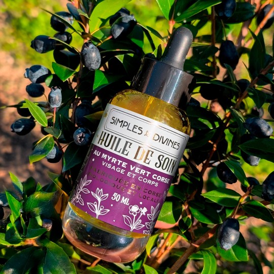 MYRTE, huile visage Revitalisante, Corse,  50ml