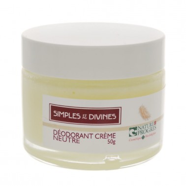 Déodorant crème biologique