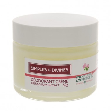 Déodorant crème biologique