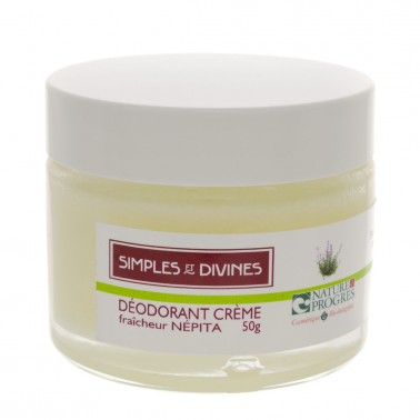 Déodorant crème biologique