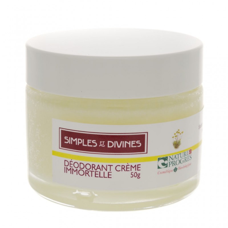 Déodorant crème biologique