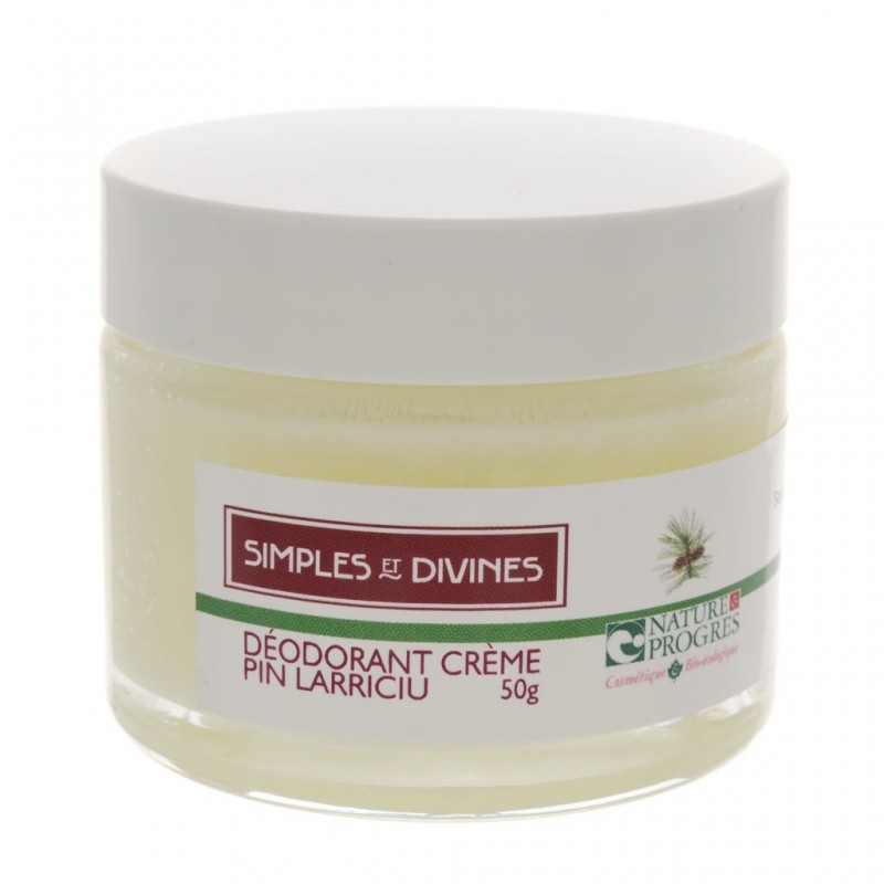 Déodorant crème biologique