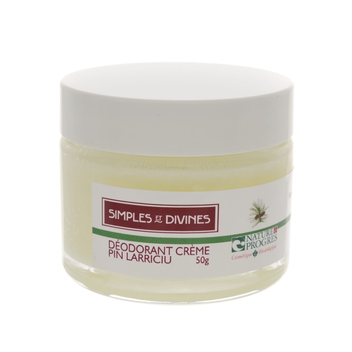 Déodorant crème biologique