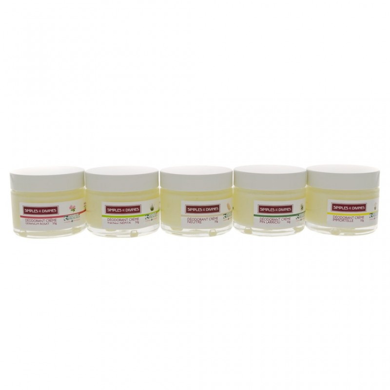 Déodorant crème biologique