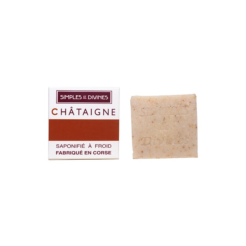 Savon CHATAIGNE surgras 100g