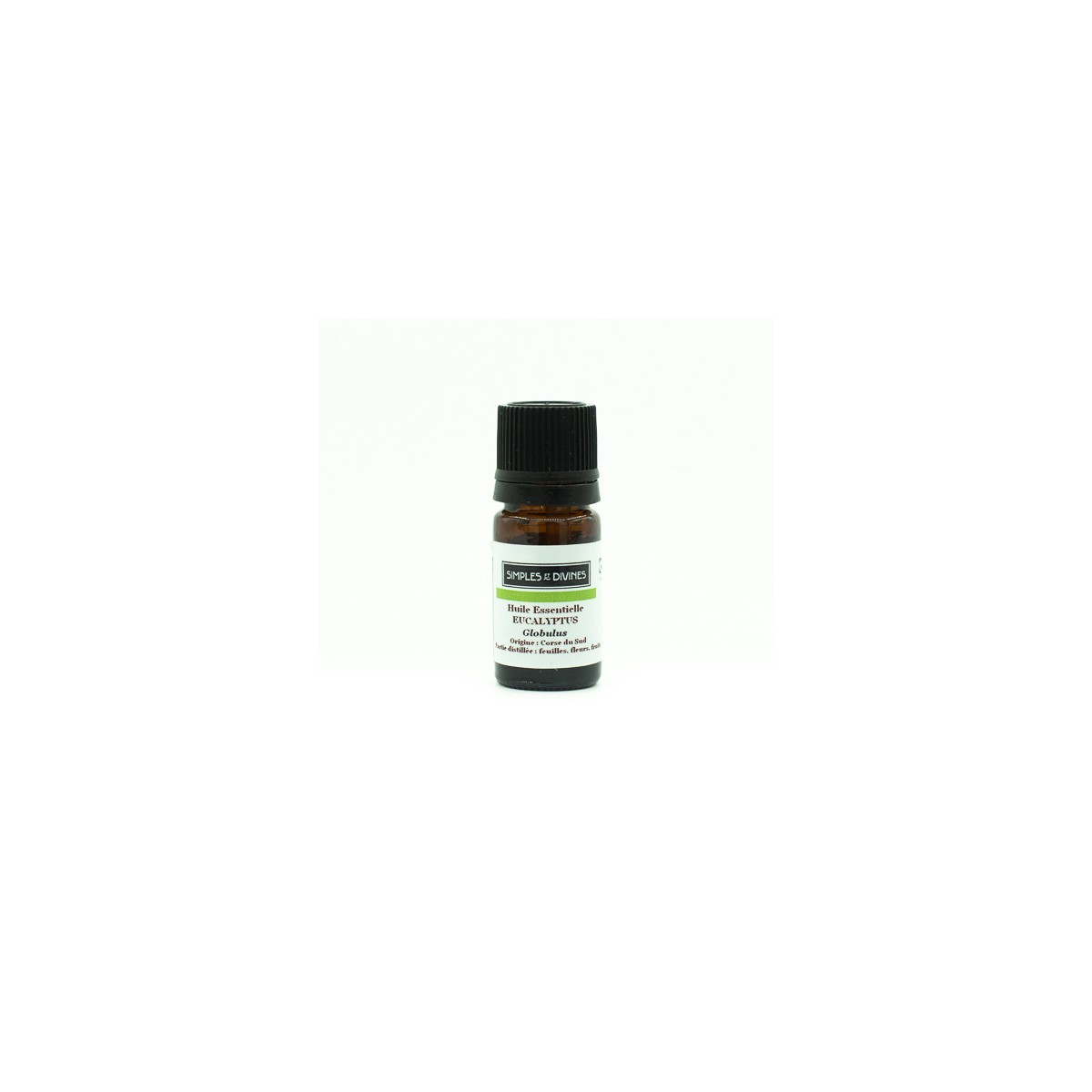 Huile Essentielle EUCALYPTUS globulus 5ml, origine Corse, bio.