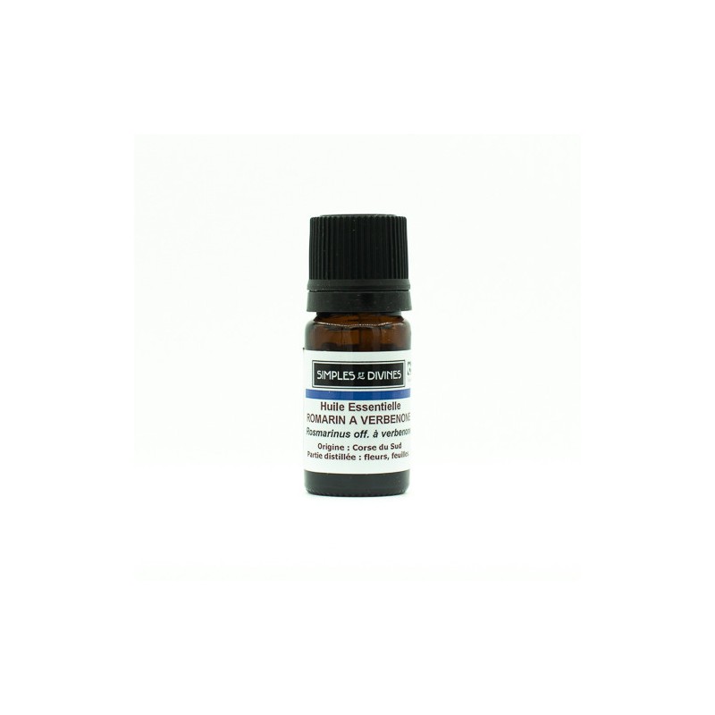 Huile essentielle ROMARIN à VERBENONE 10ml, origine Corse, pure, bio