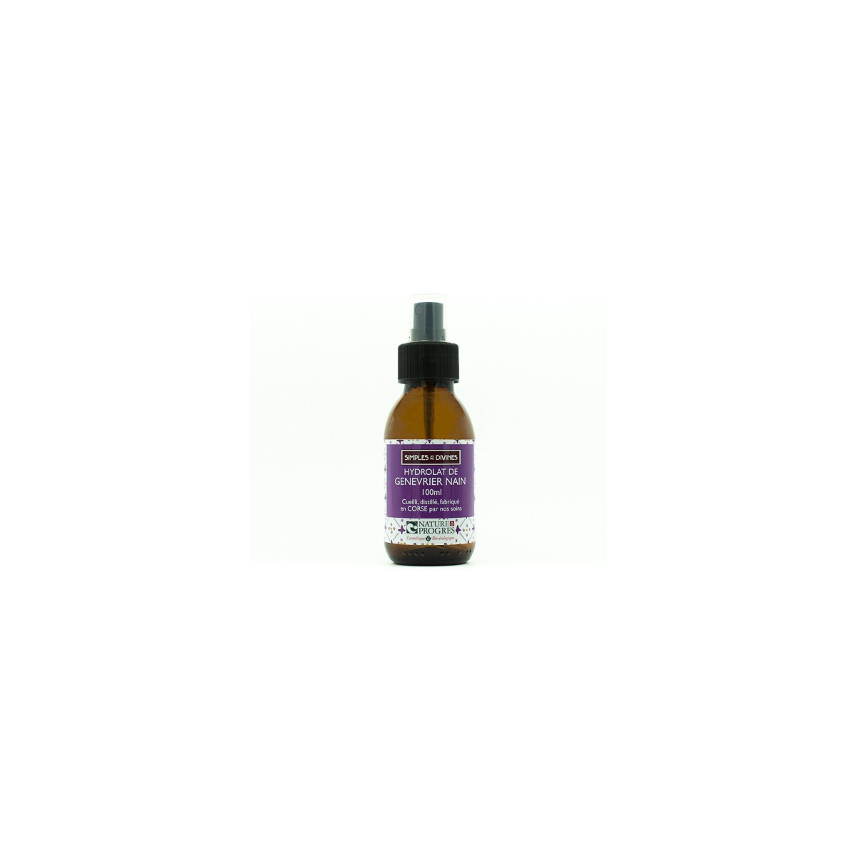 Hydrolat GENEVRIER NAIN, ou eau florale, 100ml, origine Corse