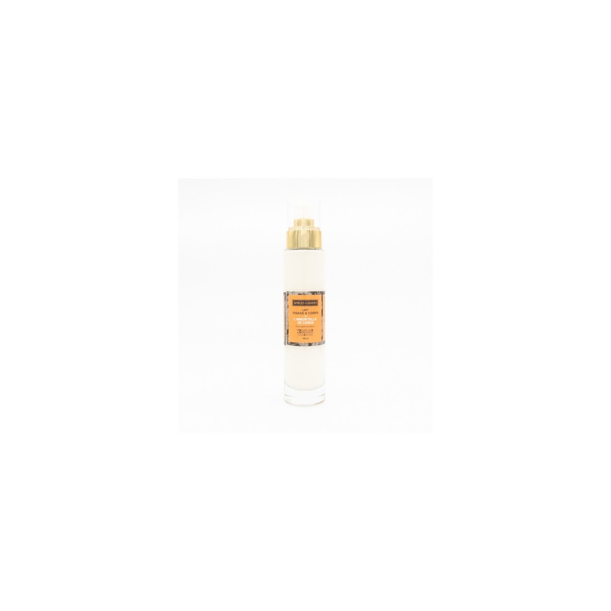 Lait Immortelle, 100ml, hydratant, démaquillant