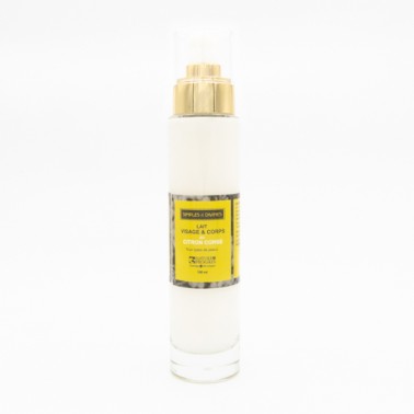 Lait Citron Corse, 100ml, hydratant, démaquillant