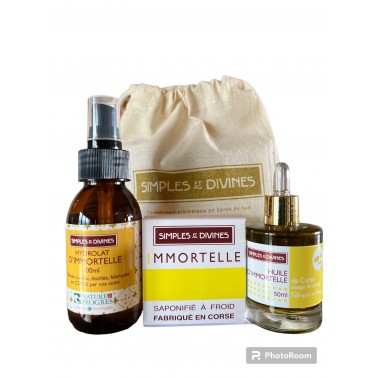 Immortelle le trio (3 produits)