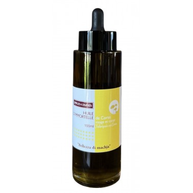 IMMORTELLE de Corse huile de soin visage et corps , 100ml