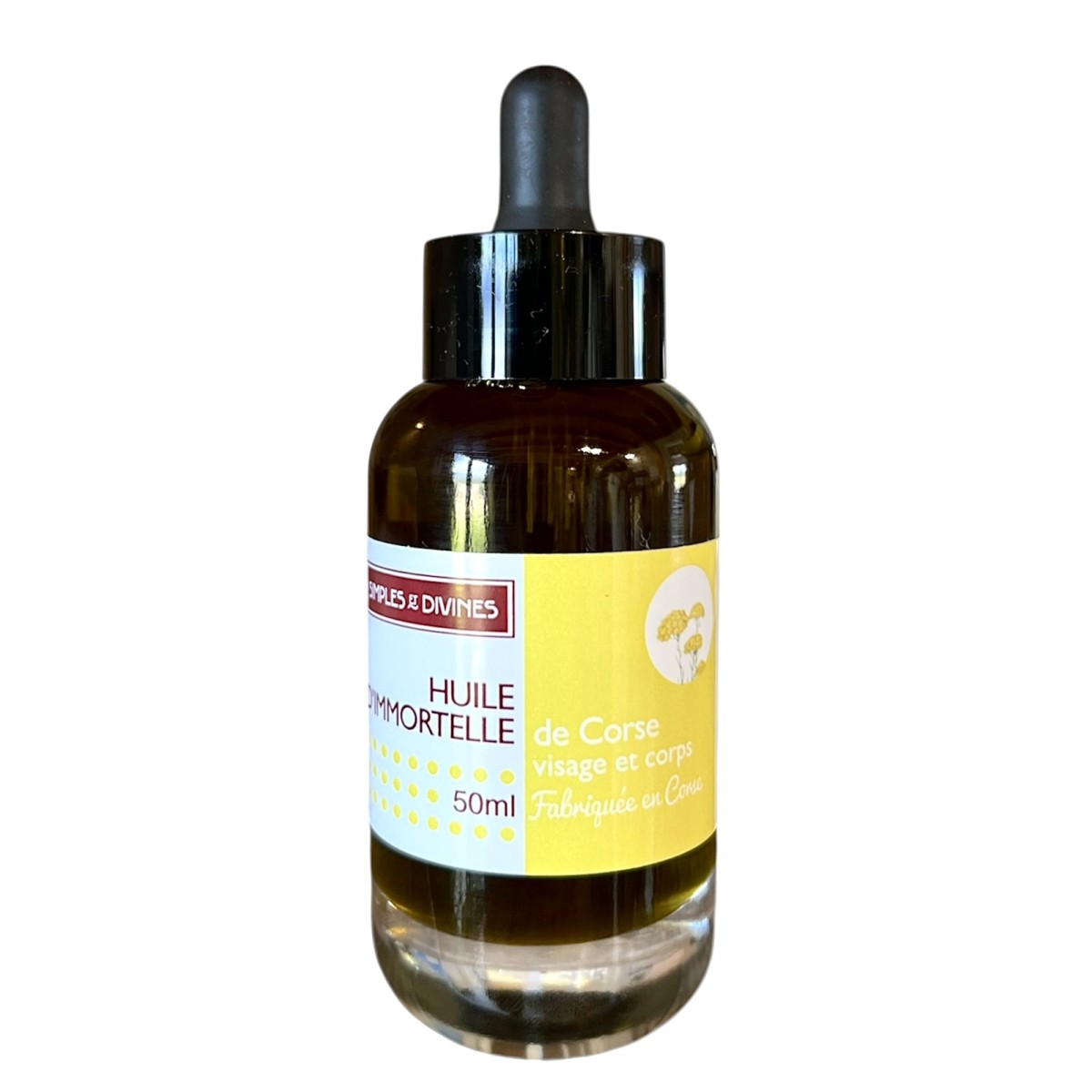 Immortelle de Corse, huile visage et corps, 50ml Immortelle de Corse, huile visage et corps, 50ml