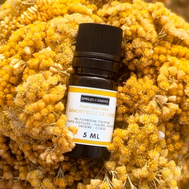 huile essentielle Immortelle de Corse biologique