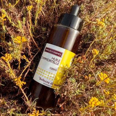 Huile Immortelle Visage Corse - Les Simples et Divines