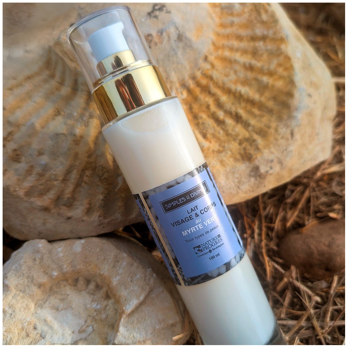 Lait Myrte vert, 100ml, hydratant, démaquillant Lait Myrte vert, 100ml, hydratant, démaquillant