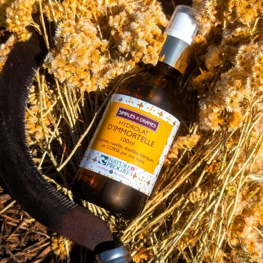 Immortelle de Corse hydrolat, 100 ml, eau florale