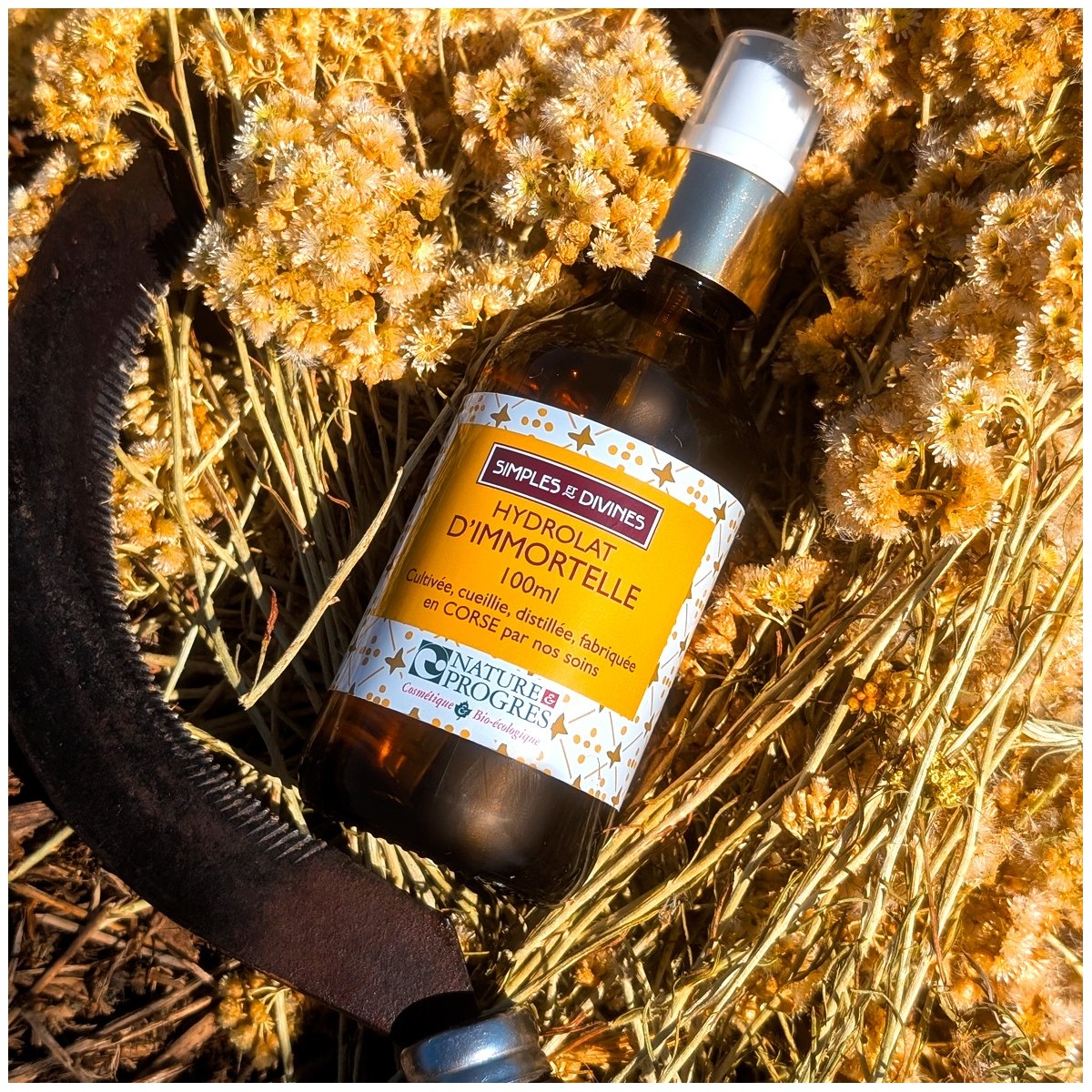 Immortelle de Corse hydrolat, 100 ml, eau florale Immortelle de Corse hydrolat, 100 ml, eau florale