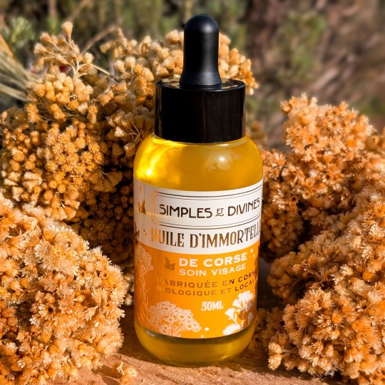 Huile Immortelle visage, 50ml